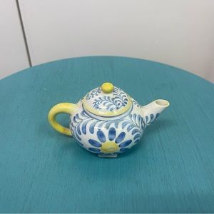 Vintage miniature teapot porcelain